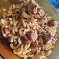 El cooksnap de Maru Garcia cuando hizo Fideuá de chorizo y champiñones.