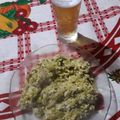 El cooksnap de Ezequiel cuando hizo Zapallitos verdes revueltos.