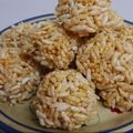 Akanksha Pulkit का कुकस्नैप जब उन्होंने ममरा का लड्डू (mamra ka ladoo recipe in Hindi) बनाया था।