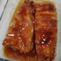 El cooksnap de Alfonso Cañero cuando hizo Costelles de porc amb salsa barbacoa i mel.