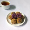 Cooksnap dari Wati Wartini untuk resep Bola Bola Ubi Ungu Coklat Lumer