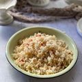 Cooksnap Zieta Ali semasa beliau membuat Nasi goreng ekspress.