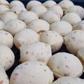 El cooksnap de Shirley Martinez cuando hizo Pan de queso Minero (Pão de Queijo).