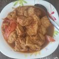 Cooksnap dari Cindycaresa untuk resep Tumis Ikan Tenggiri Tahu Kecap Cabai Hijau