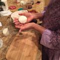 girardotdelcamino's cooksnap of when they made Arepas..
