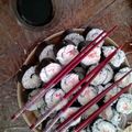 El cooksnap de zamitabelle cuando hizo Sushi con arroz normal.