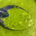 El cooksnap de Sharon Molina cuando hizo Crema de Espinacas.