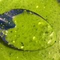 El cooksnap de Sharon Molina cuando hizo Crema de Espinacas.