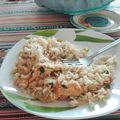 El cooksnap de Any jm cuando hizo Arroz Chaufa de Pollo.