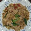 รูป Cooksnap ของ Suchaya Mooaoun เมื่อเขาทำ หมูสามชั้นผัดตะไคร้
