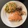 El cooksnap de Daniela Lemus cuando hizo Salmón al horno.