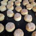 El cooksnap de Silvia Salomone cuando hizo Scones de queso crocantes por fuera esponjosos por dentro.