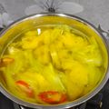Cooksnap Jeilina Jeffrin semasa beliau membuat Singgang Ikan Selar Bersama Nanas.