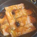 El cooksnap de Montserrat Roig Terradas cuando hizo Salmón a la miel.