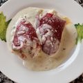 El cooksnap de Selena Grimes Rodriguez cuando hizo Pimientos rellenos con salsa de queso.