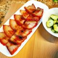 Cooksnap của Hồ Nhã khi họ làm theo món Xá xíu