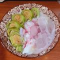 Cooksnap dari wiwit sri w untuk resep Es Pisang Ijo (Khas Makassar)