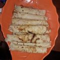 El cooksnap de Marta Gomez Aguayo cuando hizo Panqueques con dulce de leche.
