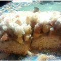 El cooksnap de Juli Sánchez cuando hizo Tarta Crumble de manzanas.