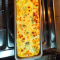 El cooksnap de Teresita Ubalde cuando hizo Soufflé de brócoli.