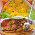 Cooksnap dari Lina untuk resep Sauteed salmon with garlic sauce