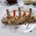 El cooksnap de Marisa cuando hizo Hummus de garbanzos en 5 minutos.