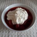 El cooksnap de Teresita Felíz cuando hizo Frutillas con crema chantilly.