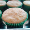 El cooksnap de Stephanie Soto cuando hizo Muffins de vainilla con corazón de dulce de leche.