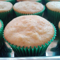 El cooksnap de Stephanie Soto cuando hizo Muffins de vainilla con corazón de dulce de leche.