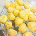 รูป Cooksnap ของ แก้วนภา กลิ่นจันทร์กลั่น เมื่อเขาทำ เอแคลร์/ชูครีมไส้ครีม (หม้ออบลมร้อน) #เบเกอรี่ง่ายๆ