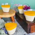 Cooksnap Erma Yusnida semasa beliau membuat Panna Cotta with Peach Puree.