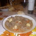 El cooksnap de Ignacio Parszyk cuando hizo Risotto de hongos y carne al vino tinto.