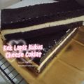 Cooksnap Azizah Mansor semasa beliau membuat Kek Lapis Kukus Cheese Coklat.