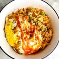 Cooksnap của Dibee khi họ làm theo món Cơm chiên kim chi
