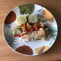 El cooksnap de Jose cuando hizo Salmón y verduras en papillote en airfryer.