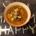 Ancsyka001 Cooksnap-ja, amikor elkészítette a(z) Babgulyás nokedlivel Ancsyka módon receptet.