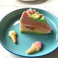 Cooksnap dari Cooking with Ay untuk resep Unicorn MilleCrepes / Unicorn Crepes Cake