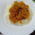 El cooksnap de celia.esn cuando hizo Albóndigas de pollo al curry.