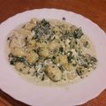 Kata Kőrösy Cooksnap-ja, amikor elkészítette a(z) Spenótos-fokhagymás gnocchi receptet.