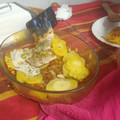 El cooksnap de Alba 🌻 cuando hizo Merluza al horno con patatas hervidas!! Riquísimaaaa😉.