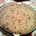 4everatwin's cooksnap of when they made Cast Iron Skillet Chocolate Chip Cookie.