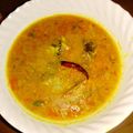 Arpita Biswas's cooksnap of when they made রুই মাছের মাথা দিয়ে সোনা মুগের ডাল (rui macher matha diye sona mug dal recipe in Bengali).