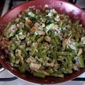 El cooksnap de Blanca Ramírez cuando hizo Tacos de Huevo con Ejotes.