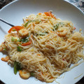 El cooksnap de Juan Llorente Torres cuando hizo Fideos chinos con gambas.