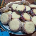 El cooksnap de Monica Alejandra cuando hizo Alfajores de maicena.
