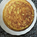 El cooksnap de Miguel Perez cuando hizo Tortilla de patata rellena de queso y york.