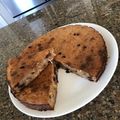 El cooksnap de kerique74 cuando hizo Torta de banana con chispas de chocolate.