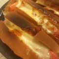 El cooksnap de Beto Arias cuando hizo Panchos con panceta y muzzarella.