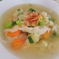 Cooksnap dari Bunda Luqman's Kitchen untuk resep Sup sayur segar ala pedesaan 