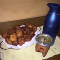 El cooksnap de Valeria Soledad Paredes cuando hizo Buñuelos de manzana o bananas.